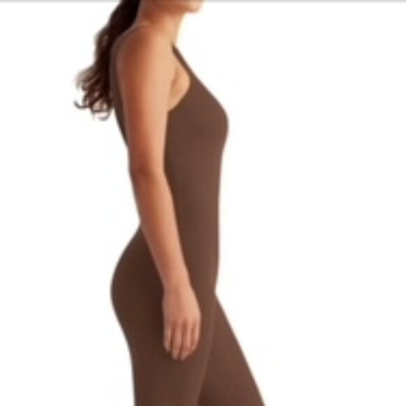 NWT Womens size M Coffee Colored Jumpsuit - Picture 1 of 6